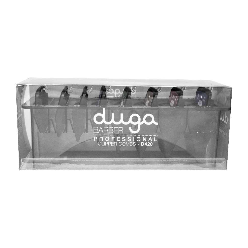 DUGA COLOR CLIPPER METAL COMBS X 8 | Vista 4