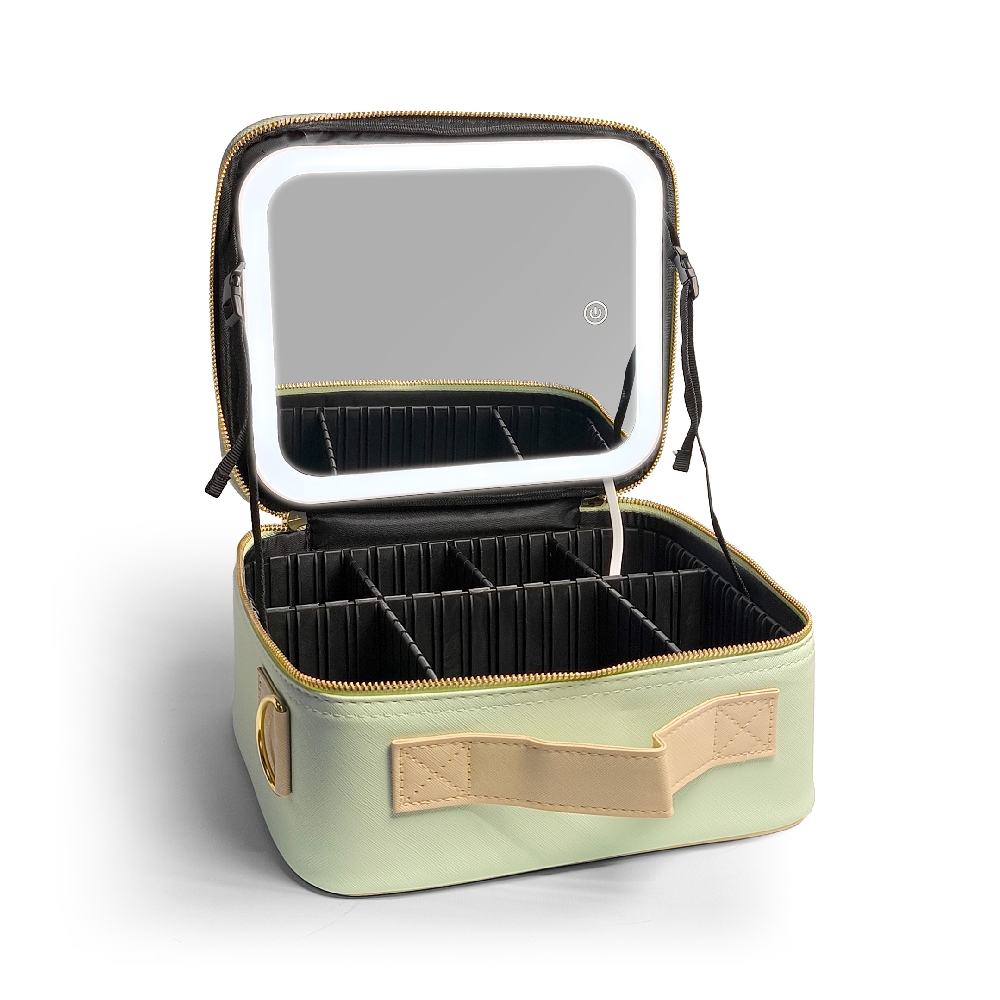 Make Up Pro Case LED, Porta Pinceles 26x23x12 | Vista 2