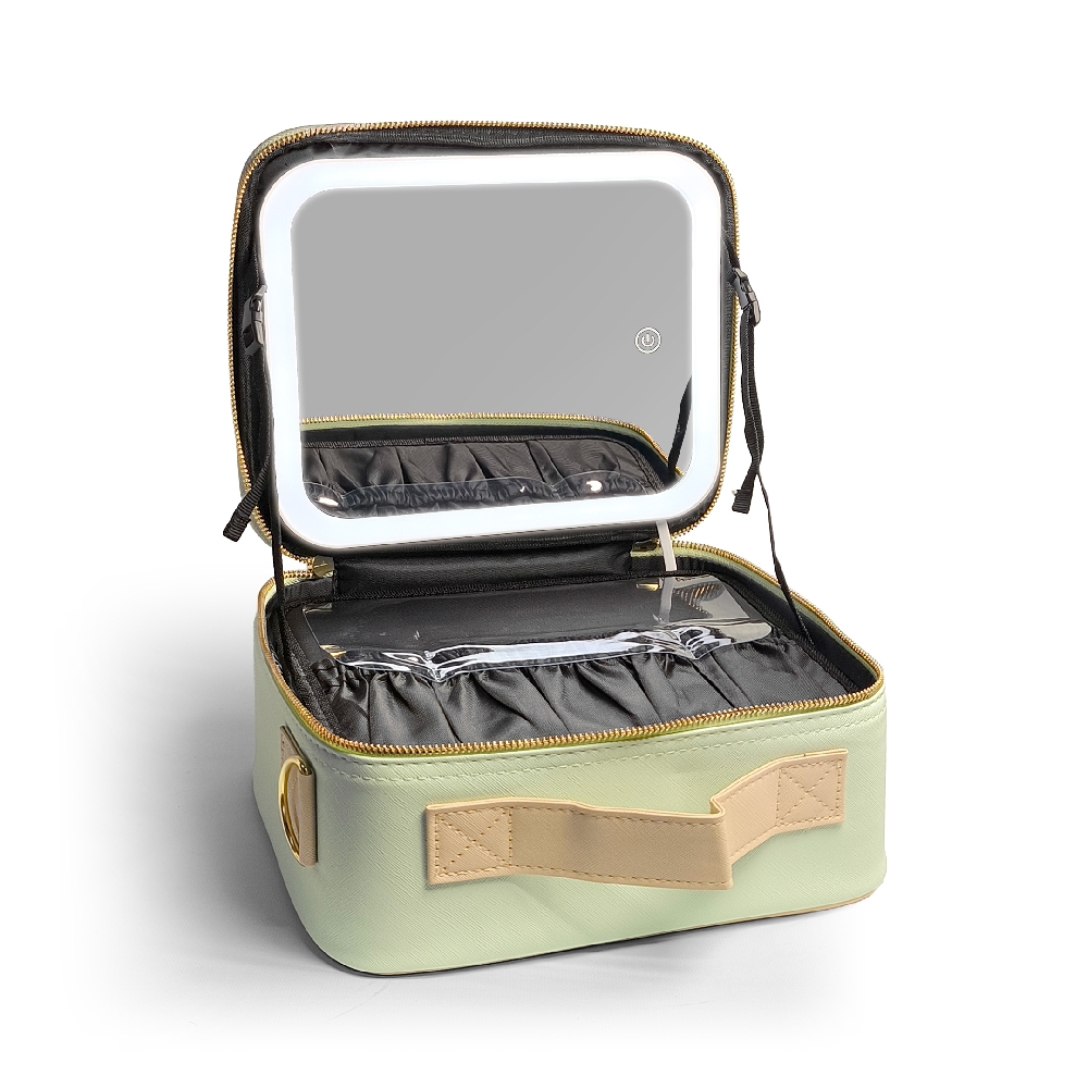 Make Up Pro Case LED, Porta Pinceles 26x23x12 | Vista 3