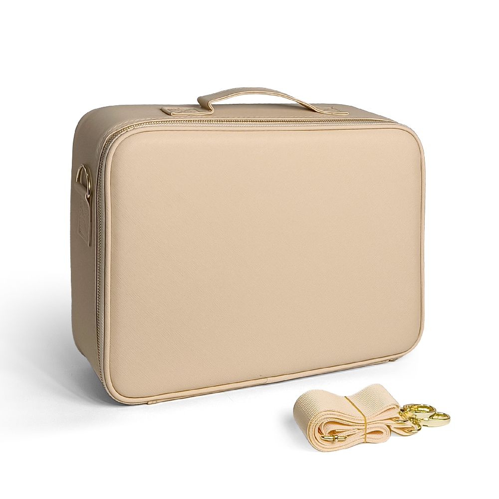 M00637 Maletín Make Up Studio XL LED Pinceles 40×29×12cm