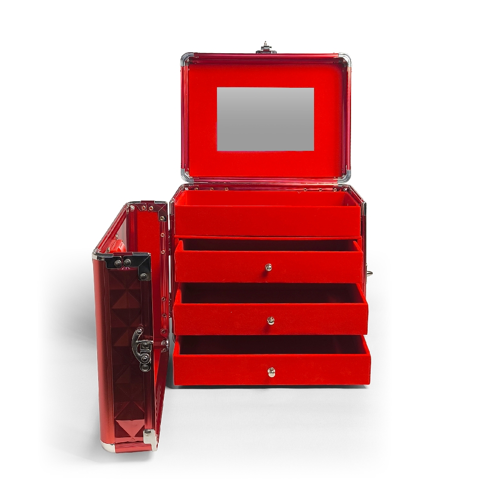 Maletín Organizer Pro - Cerradura Espejo y Cajones | Vista 3