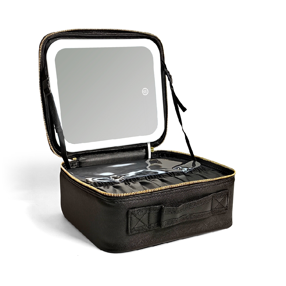 Maletín con espejo + luz led recargable | Vista 2