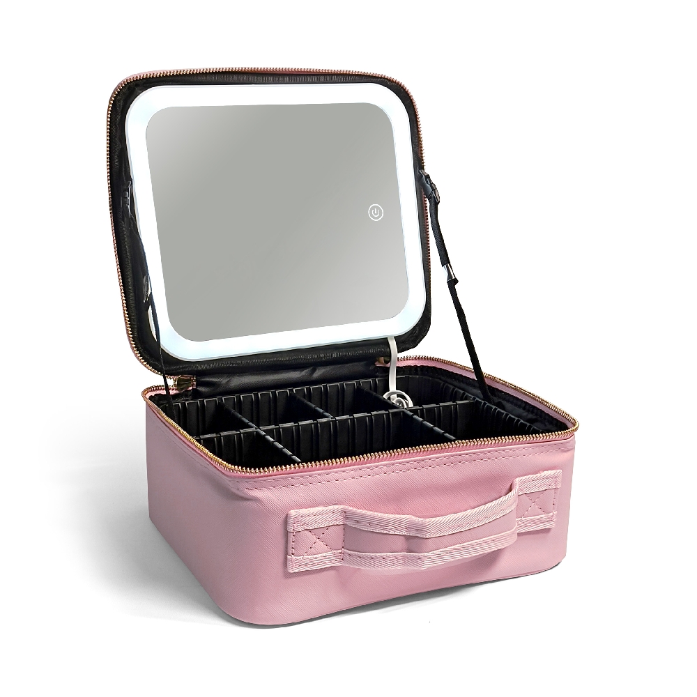 Maletín con espejo + luz led recargable | Vista 3