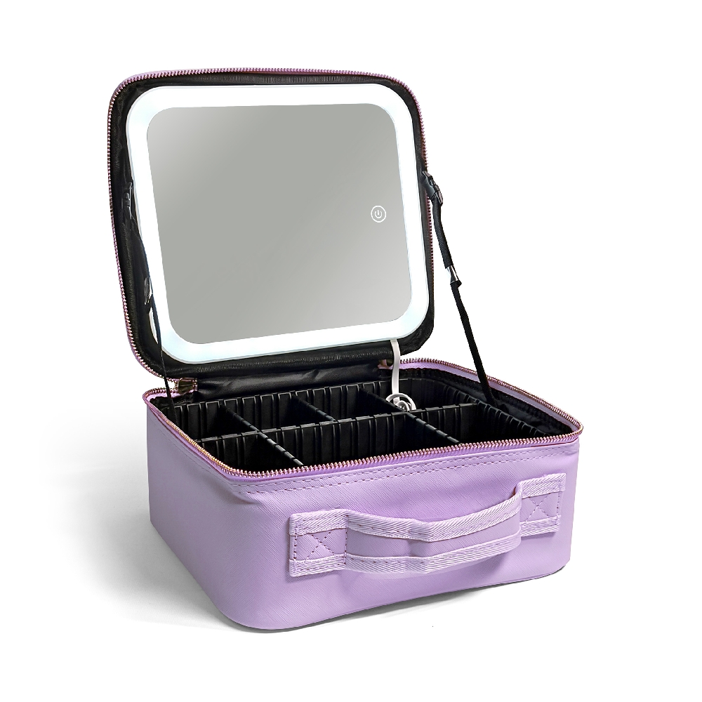 Maletín con espejo + luz led recargable | Vista 4