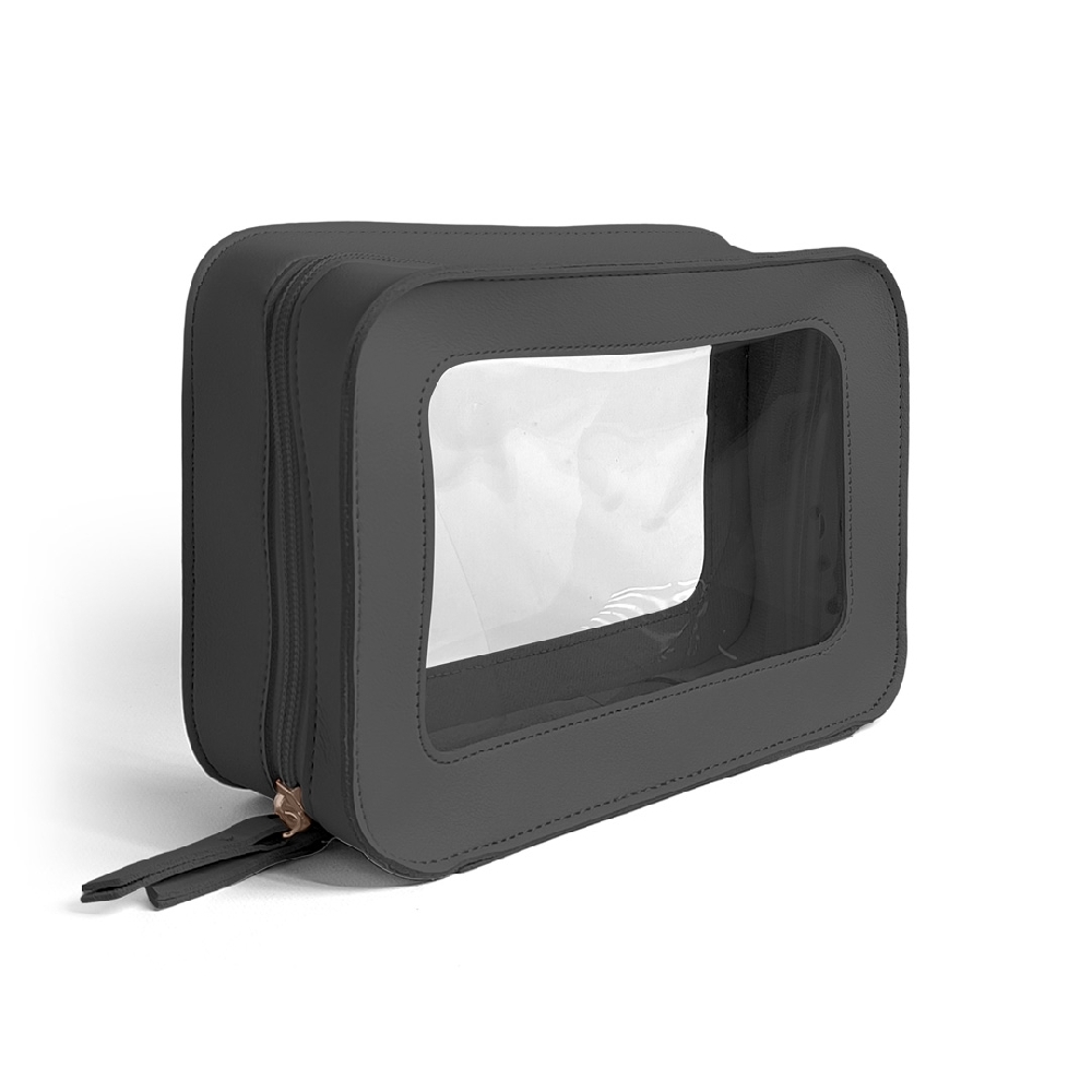 P02102 PORTACOSMETICO CON VENTANA GRANDE 23x7x15.5cm