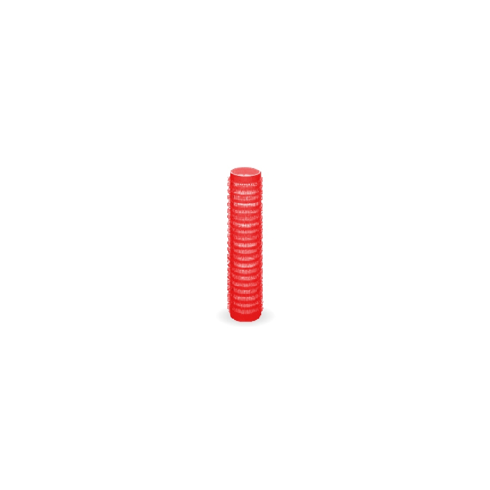 RULEROS ABROJO 13mm X 4 ROJO | Vista 4