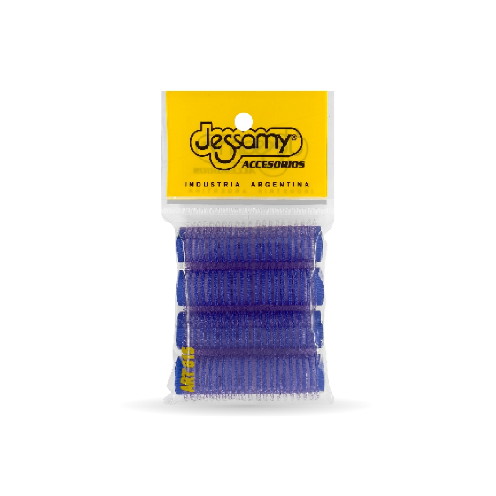 RULEROS ABROJO 15mm X 4 AZUL | Vista 3