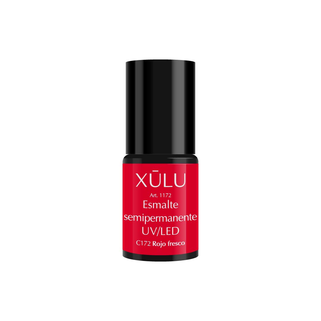 Z01172 XÚLU ESMALTE SEMI UV/LED n.172 Rojo Fresco x6ml