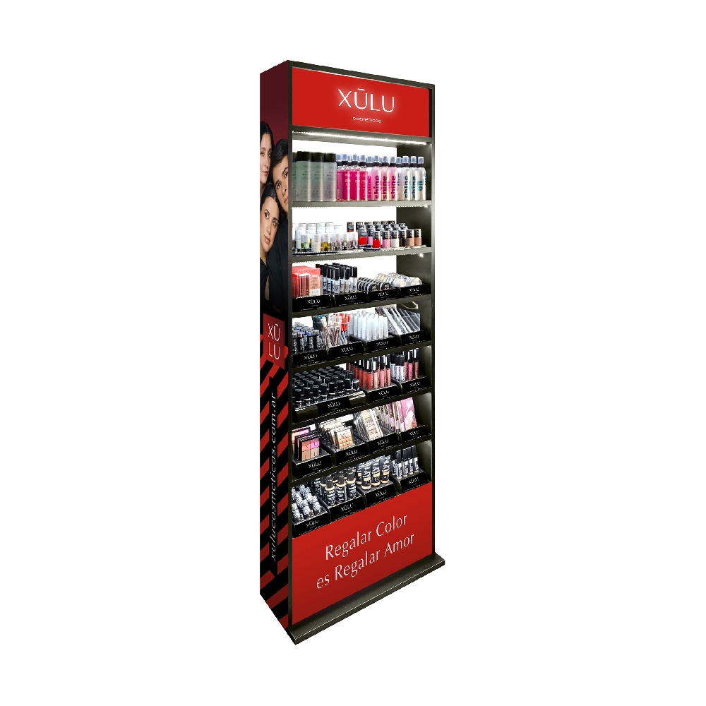 Z01912 MUEBLE DE PIE XULU 2.0 CON LED 60x180x25 cm
