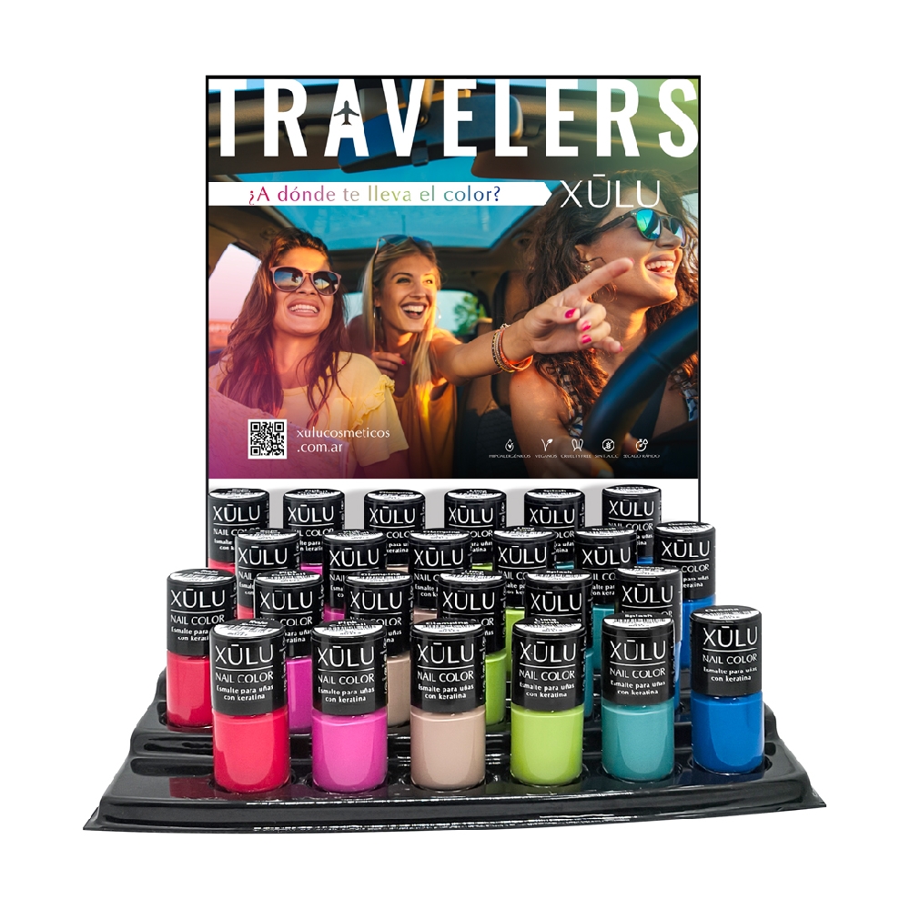 Exh Xúlu Travelers Esmalte Nail Color x48 | Vista 2